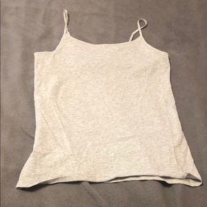 Mossimo gray cami, size Large